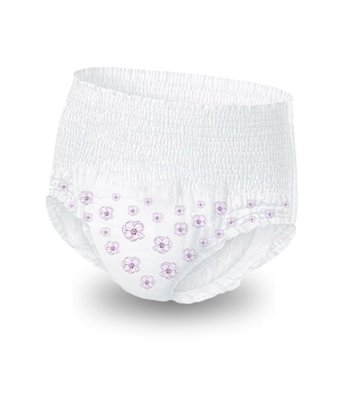 EziPants Ultra Absorbent Sanitary Pants (Medium) | 12-Hour Leak Protection | Pack of 10